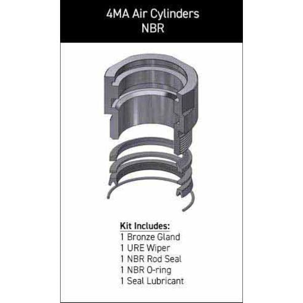 Parker - After Market Parts Hydraulic Cylinder Repair Kit- RK-I-U-1-0.625 RG04MA0061 - main